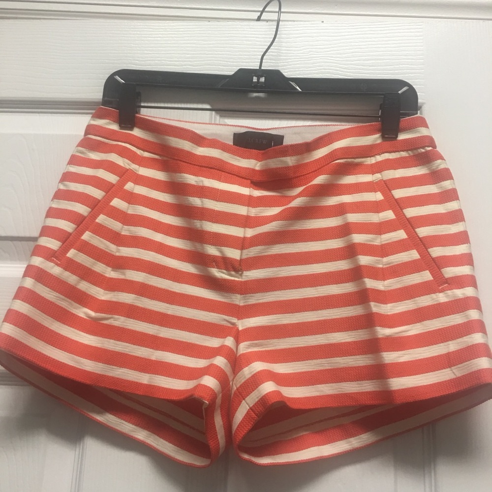 J Crew Striped Shorts
